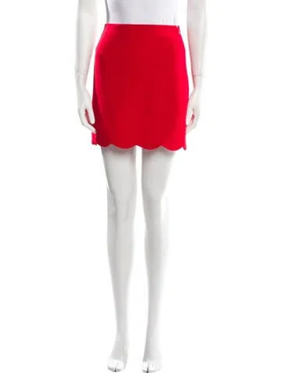 Pre-owned Miu Miu 2018 Mini Skirt In Red