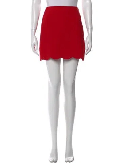 Pre-owned Miu Miu 2018 Mini Skirt In Red