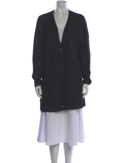 Pre-owned Miu Miu 2018 Mohair Sweater In Black