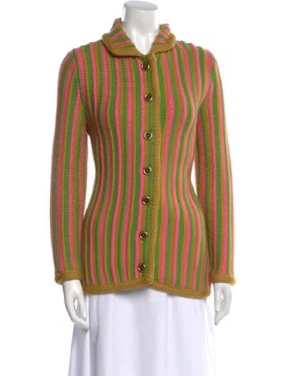 Pre-owned Miu Miu 2018 Virgin Wool Sweater In Multi