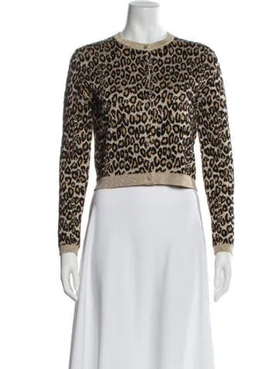 Pre-owned Miu Miu 2018 Virgin Wool Sweater In Silver