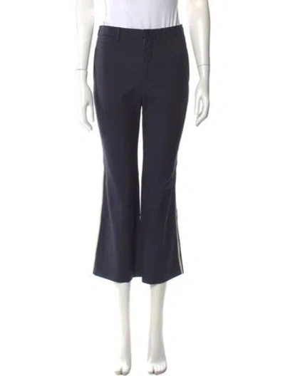 Pre-owned Miu Miu 2018 Wide Leg Pants In Blue