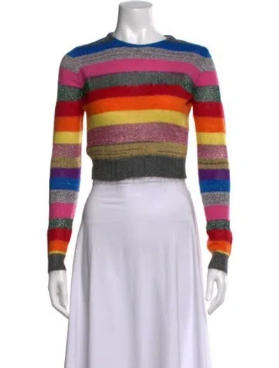 Pre-owned Miu Miu 2018 Wool Sweater In Blue