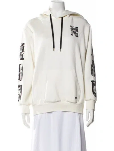 Pre-owned Miu Miu 2018 X M/m Paris Hoodie In Neutral