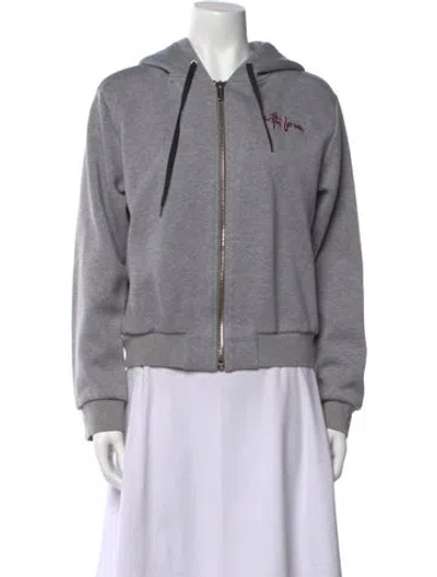 Pre-owned Miu Miu 2018 X The Muppets 'miss Piggy' Sweatshirt In Gray