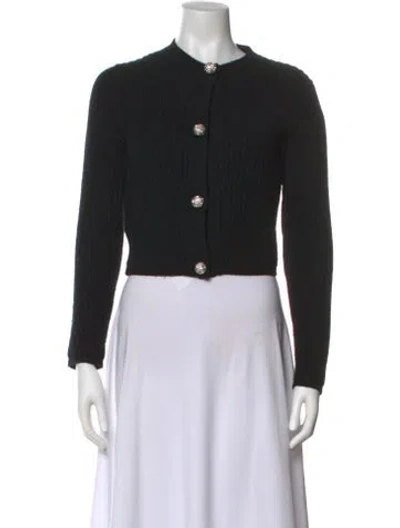 Pre-owned Miu Miu 2019 Cashmere Sweater In Black