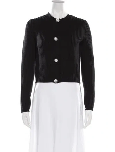 Pre-owned Miu Miu 2019 Cashmere Sweater In Black