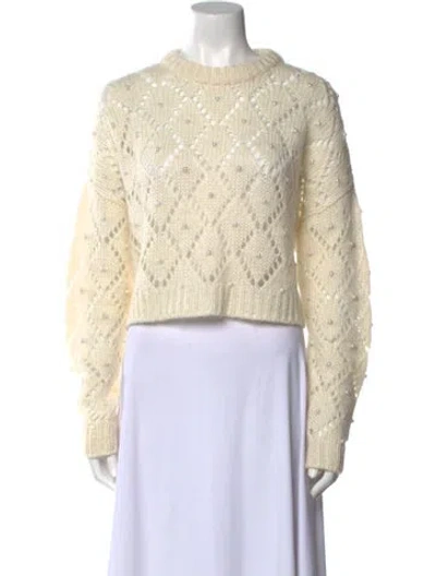 Pre-owned Miu Miu 2019 Cashmere Sweater In Neutral