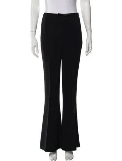 Pre-owned Miu Miu 2019 Flared Pants In Black