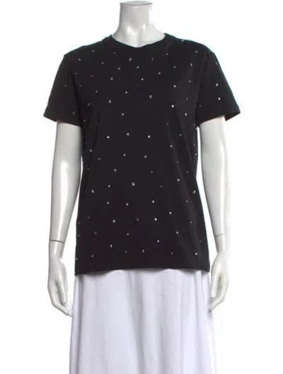 Pre-owned Miu Miu 2019 Graphic Print T-shirt In Black