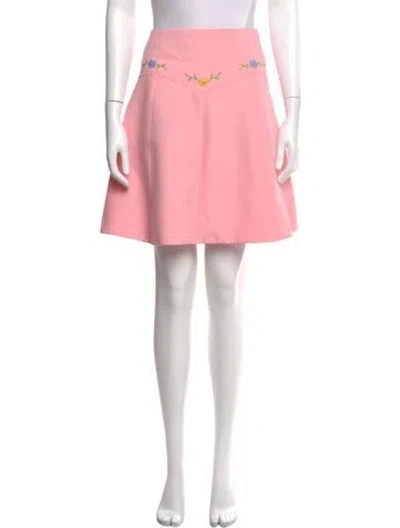 Pre-owned Miu Miu 2019 Knee-length Skirt In Pink