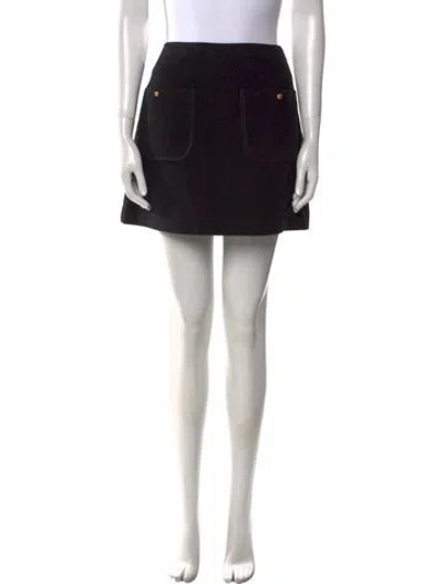 Pre-owned Miu Miu 2019 Mini Skirt In Blue