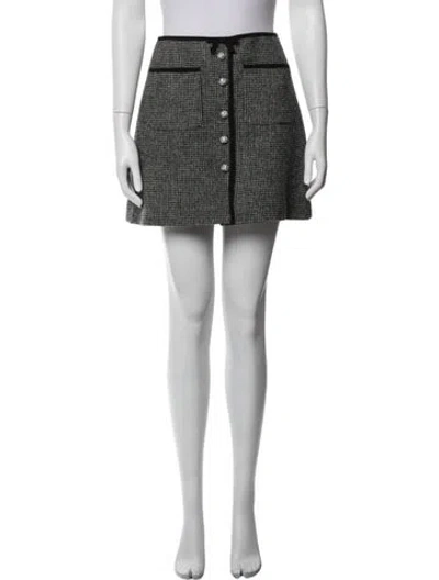 Pre-owned Miu Miu 2019 Mini Skirt In Grey
