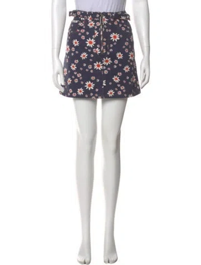 Pre-owned Miu Miu 2019 Mini Skirt In Multi