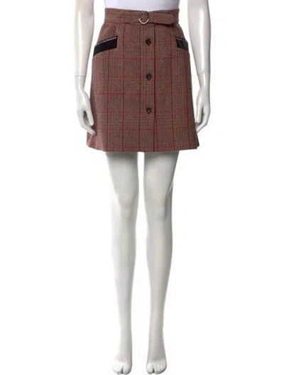 Pre-owned Miu Miu 2019 Mini Skirt In Neutral