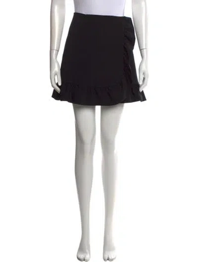 Pre-owned Miu Miu 2019 Mini Skirt W/ Tags In Black