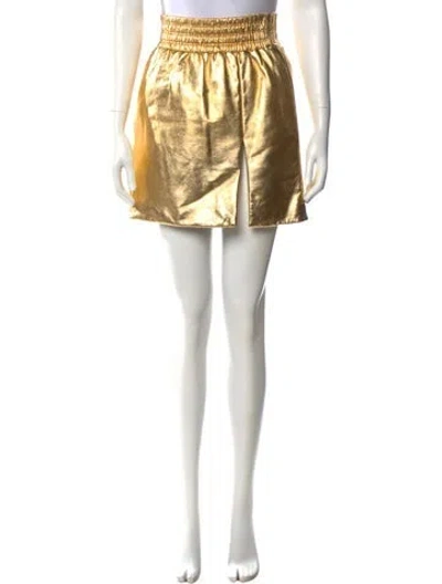 Pre-owned Miu Miu 2019 Mini Skirt W/ Tags In Neutral