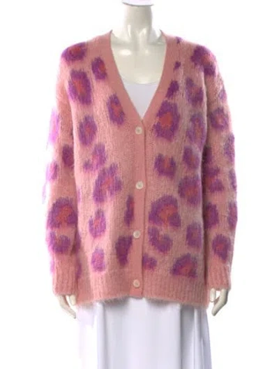 Pre-owned Miu Miu 2019 Mohair Sweater In Pink