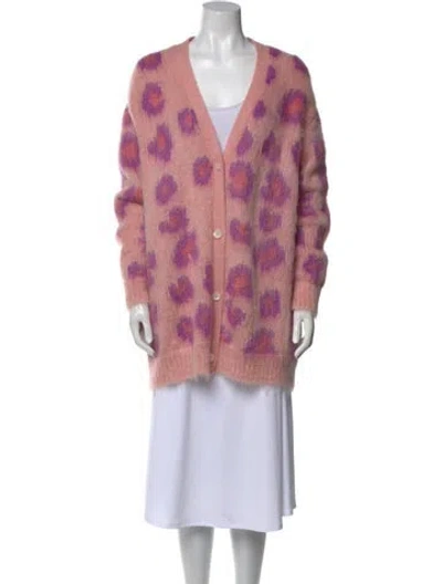 Pre-owned Miu Miu 2019 Mohair Sweater In Pink