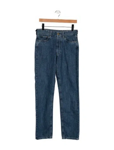 Pre-owned Miu Miu 2019 Straight Leg Jeans In Blue
