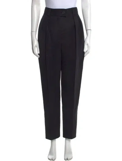 Pre-owned Miu Miu 2019 Straight Leg Pants W/ Tags In Black