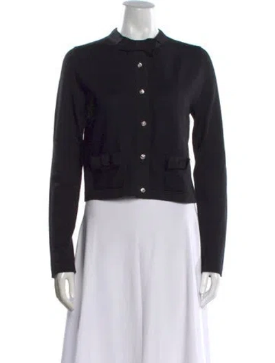 Pre-owned Miu Miu 2019 Virgin Wool Sweater In Black