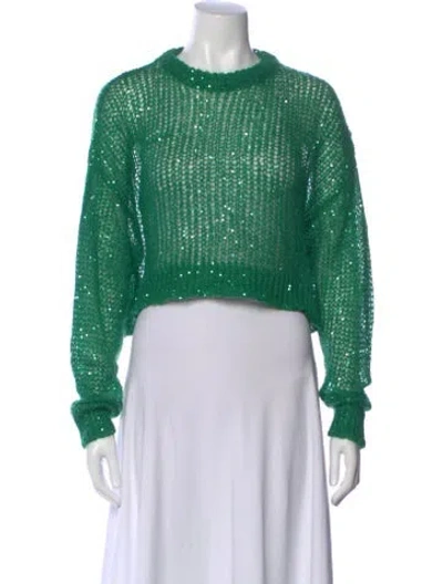 Pre-owned Miu Miu 2019 Wool Sweater In Green