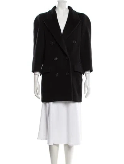 Pre-owned Miu Miu 2020 Coat In Black