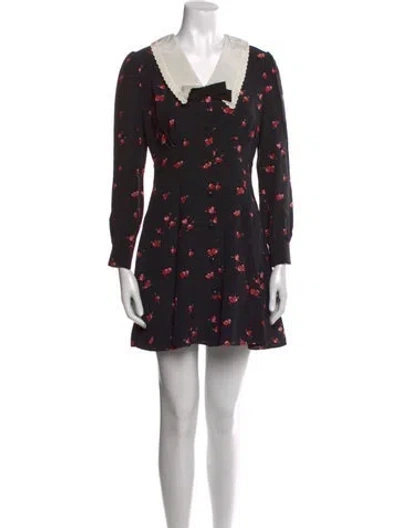 Pre-owned Miu Miu 2020 Mini Dress In Black