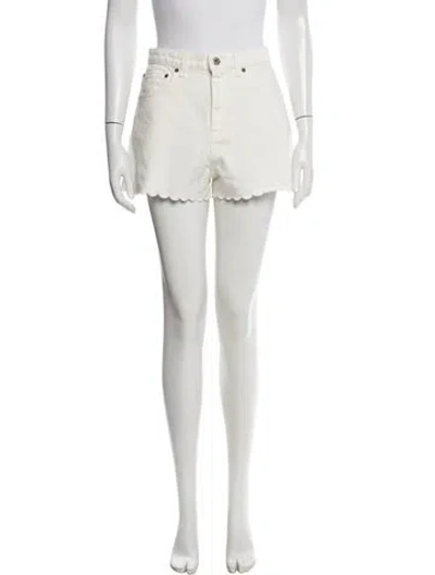 Pre-owned Miu Miu 2020 Mini Shorts In Neutral