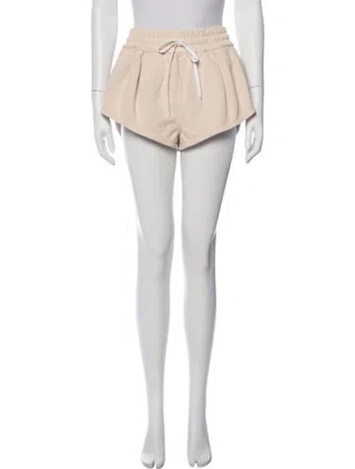 Pre-owned Miu Miu 2020 Mini Shorts In Neutral