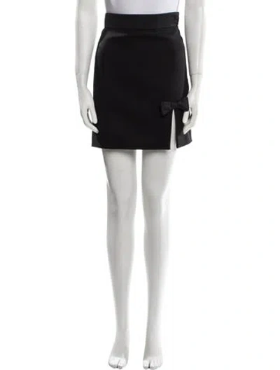 Pre-owned Miu Miu 2020 Mini Skirt In Black