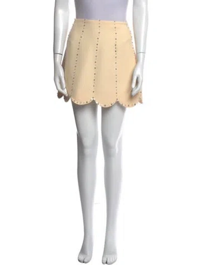 Pre-owned Miu Miu 2020 Mini Skirt In Neutral