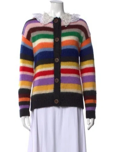 Pre-owned Miu Miu 2020 Mohair Sweater In Black