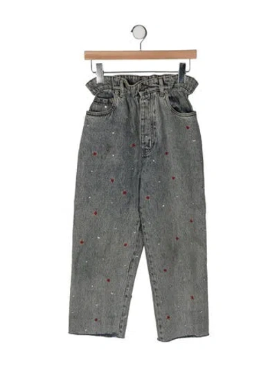 Pre-owned Miu Miu 2020 Straight Leg Jeans In Blue