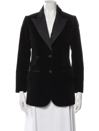 Pre-owned Miu Miu 2021 Blazer In Black