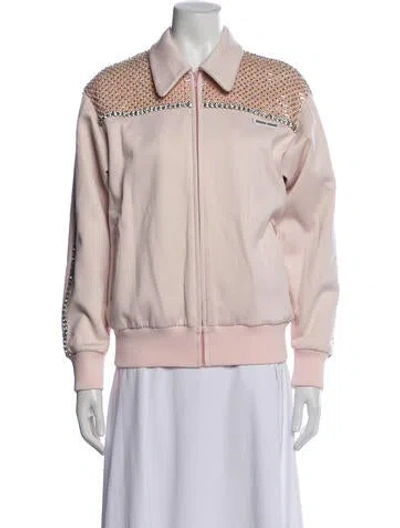 Pre-owned Miu Miu 2021 Bomber Jacket In Pink