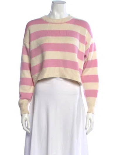 Pre-owned Miu Miu 2021 Cashmere Sweater In Pink