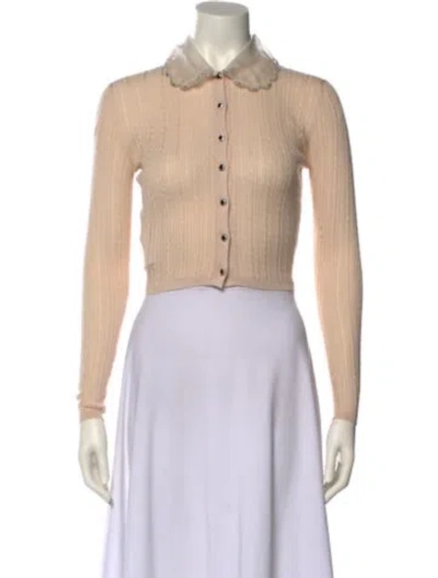 Pre-owned Miu Miu 2021 Cashmere Sweater W/ Tags In Neutral