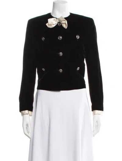 Pre-owned Miu Miu 2021 Evening Jacket In Black