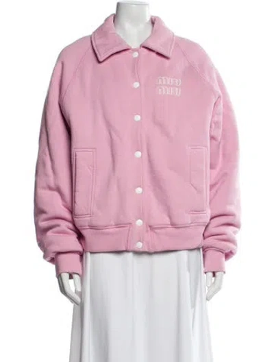 Pre-owned Miu Miu 2021 Jacket In Pink