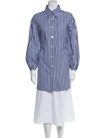 Pre-owned Miu Miu 2021 Mini Dress In Blue