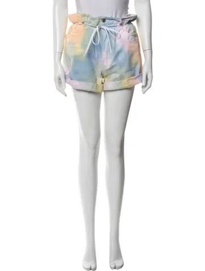 Pre-owned Miu Miu 2021 Mini Shorts In Multi