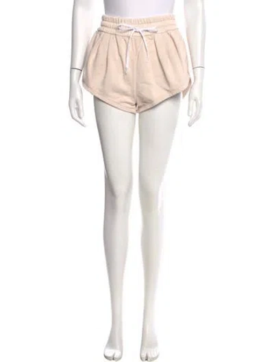 Pre-owned Miu Miu 2021 Mini Shorts In Neutral