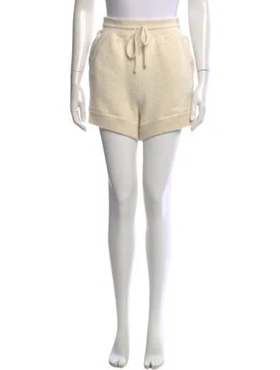 Pre-owned Miu Miu 2021 Mini Shorts In Neutral