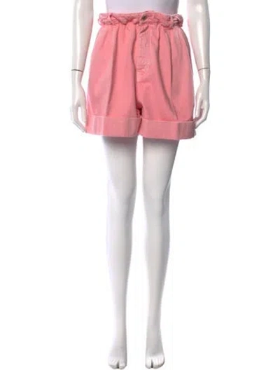Pre-owned Miu Miu 2021 Mini Shorts In Pink