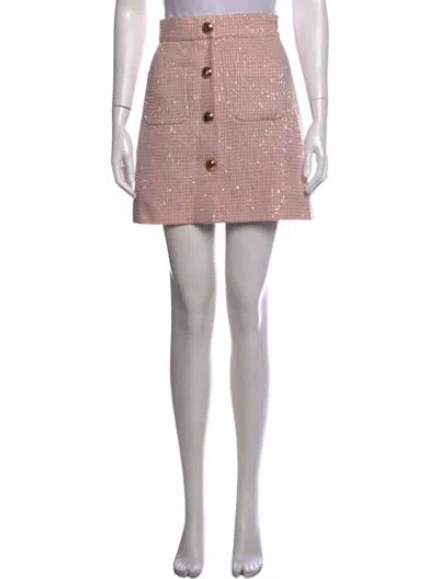 Pre-owned Miu Miu 2021 Mini Skirt W/ Tags In Pink