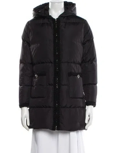 Pre-owned Miu Miu 2021 Nylon Down Jacket In Gray