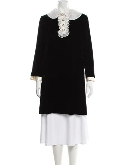 Pre-owned Miu Miu 2021 Performance Coat W/ Tags In Black