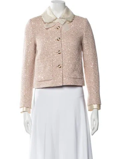 Pre-owned Miu Miu 2021 Virgin Wool Jacket In Pink